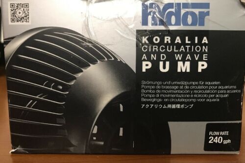 Hydor Koralia NANO CIRCULATION and WAVE PUMP Water Pump 240 GPH