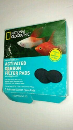 Canister Filter Activated  Carbon Filter Pads by National Geographic