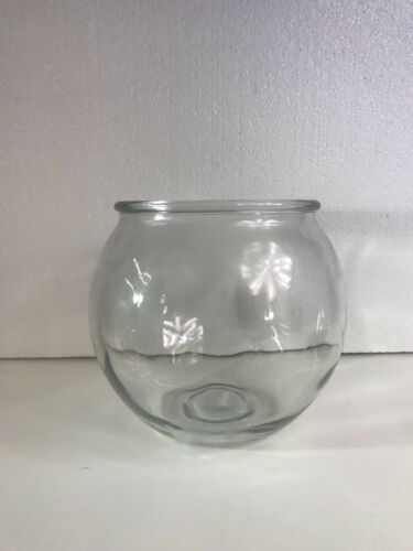 G28 Glass Vase Fish Bowl Aquarium Round Dome Decor