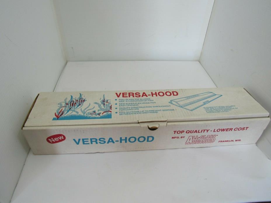 Versa-Hood Fluorescent Deluxe Full Hoods, 24-Inch NEVER USED Aquarium Light Hood