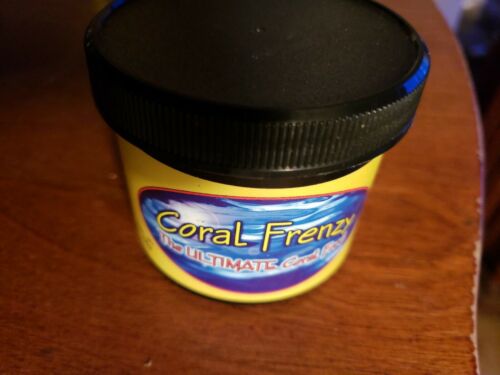 * Opened CORAL FRENZY THE ULTIMATE CORAL FOOD 56G FOOD FOR SPS LPS ZOAS SOFTIES