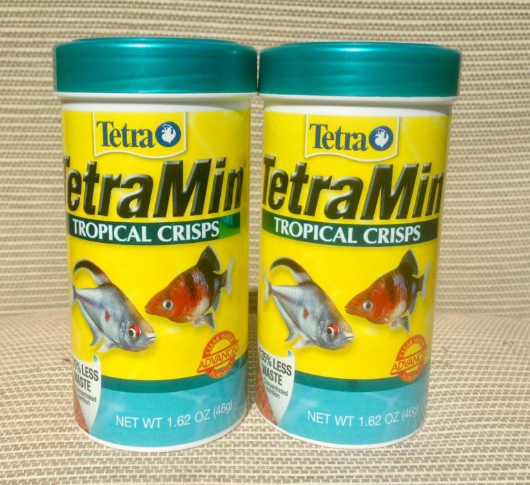 TetraMin Tropical Crisps, Clear Waters, up to 35% LESS WASTE, 3.24oz, EXP 01/19