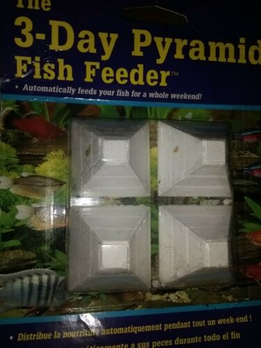 Aquarium Pharmaceuticals 3-Day Pyramid Fish Feeder 4 pk