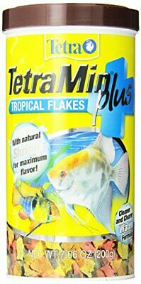 TetraMin Plus Tropical Flakes, Cleaner&Clearer Water Formula Exp 01/2021 7.06oz
