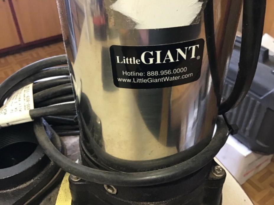 Little Giant Submersible WGFP-100 Pump (New)
