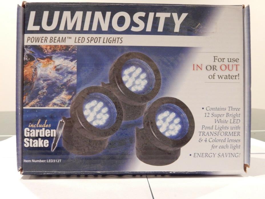 Luminosity Power Beam LED Outdoor and Indoor Spotlights