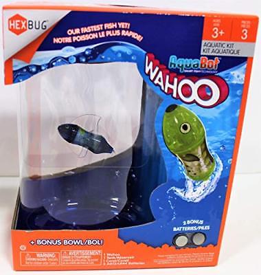 Hexbug AquaBot Wahoo Smart Fish with Bowl-Blue