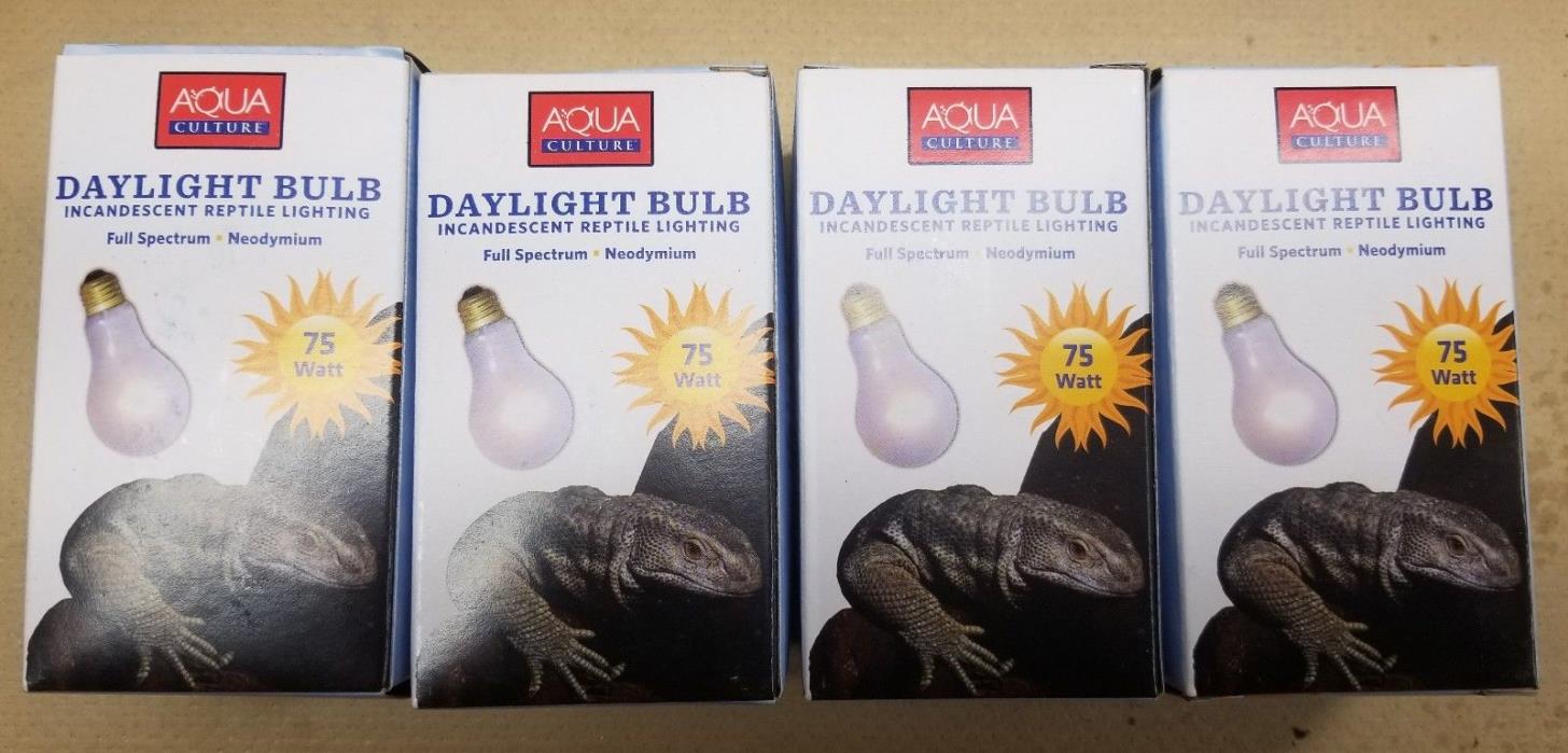 Aqua Culture Day Light Reptile Bulb                                   Pack of 4
