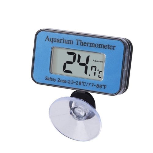 LCD Digital Fish Aquarium Tank Temp Water MarineThermometer Temperature Meter