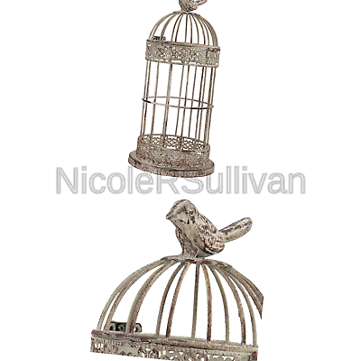 Stonebriar Small Aged Wire Bird Cage