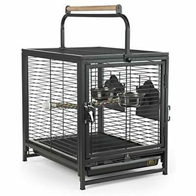 Prevue Cages & Accessories Pet Products Travel Carrier For Birds, Black Supplies