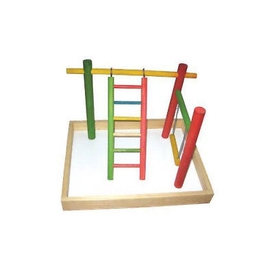A&E Cage Co. Wood Tabletop Play Station