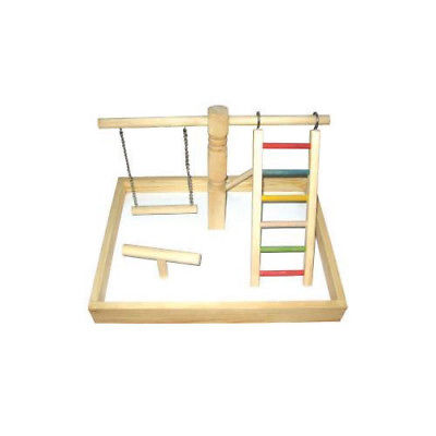 A&E Cage Co. Wood Tabletop Play Station AEC1218
