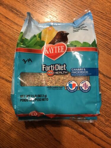 Kaytee. Forti-Diet Pro Health Canary & Finch Food, 2 lb