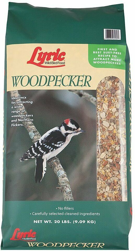 Lyric Woodpecker No Waste Mix Wild Bird Food 20-lb bag