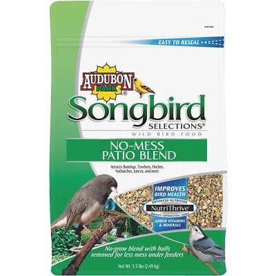 Audubon Park Songbird Selections No-Mess Patio Blend Wild Bird Seed  - 1 Each