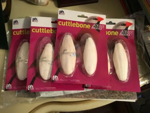 Prevue Pet Products BPV1141 4-Inch Bird Cuttlebone, Small, 4 Packs Of 2, Total 8