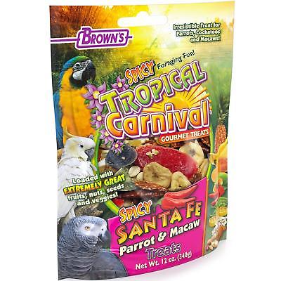 Tropical Carnival F.M. Brown's Gourmet Spicy Santa Fe Parrot Macaw Treat Chili