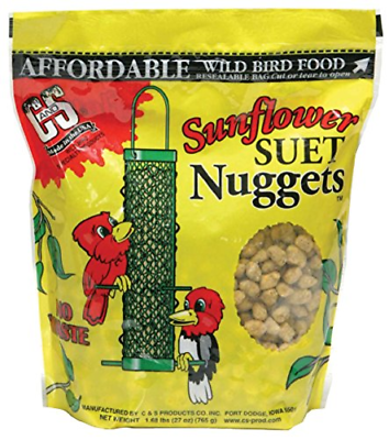 Bird Products/Food Sunflower Suet Nuggets 6 Units, Small