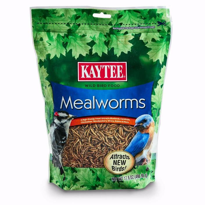 Kaytee 100505655 Mealworms 17.6 oz 17.6 Ounce TOP SELLING NEW