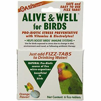 OASIS 80070 Alive And Well, Stress Preventative & Pro-Biotic Tablets For Pet