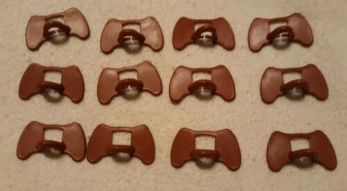12 pcs. NEW Kuhl Pinless Peepers Chicken Blinders Spectacles Brown  Made in USA