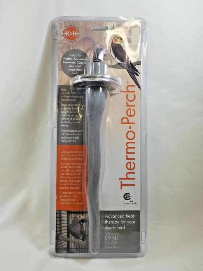 K&H Thermo Heated Bird Perch Small KH9010 10.5