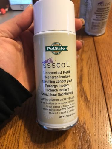 PetSafe SSSCat Unscented Refill 130g. Can, PAC19-13975 Ships N 24h