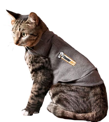 Thundershirt For Cats- Gray, Medium