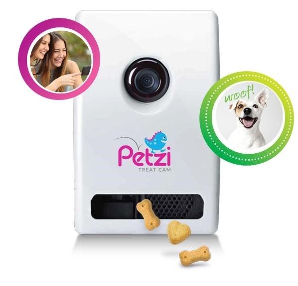 Petzi Treat Cam: Wi-Fi Pet Camera & Treat Dispenser