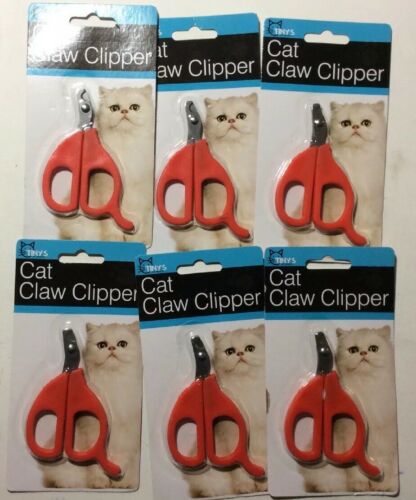 6 Cat  Claw Nail Clippers By Tinys New