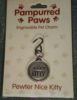 *NEW* Pampurred Paws Engravable Pet Charm 