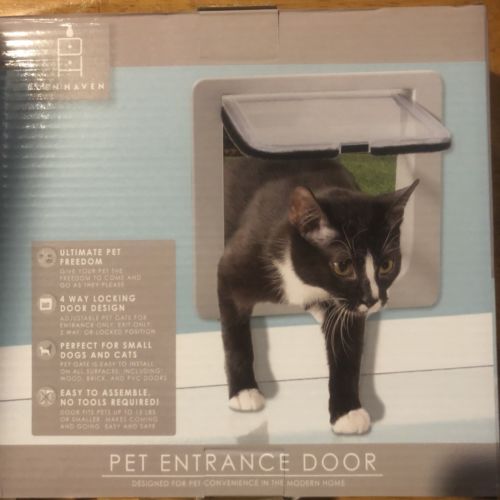 Pet Door Small 4 Way Lock New Easy Installation
