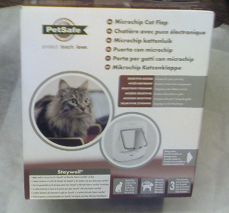 PetSafe Microchip Cat Flap Door (programmable to microchipped cats) PPA19-16145