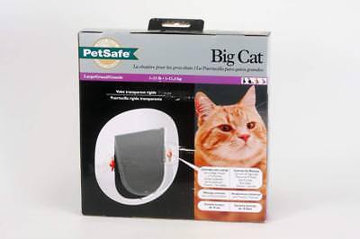 Pet Safe BIG CAT~The Cat Flap for Bigger Cats 1-25 lb or Small Dogs~New in Box