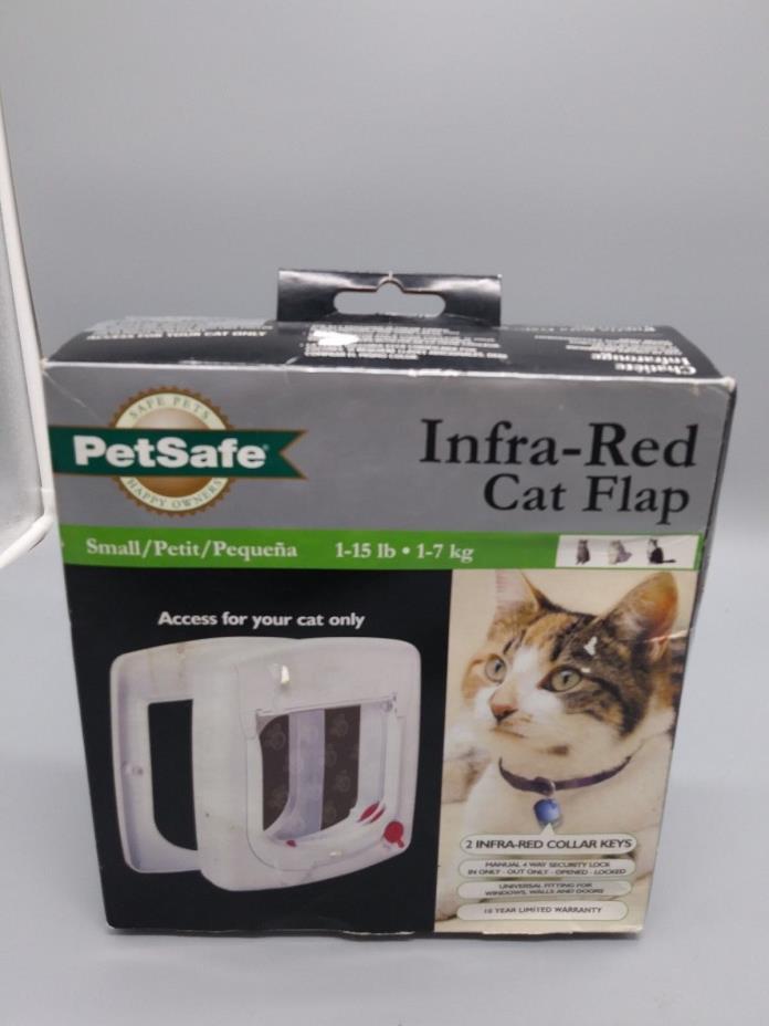 PetSafe Infra Red Cat Flap 1.15 lb 1.7 Kg Small Brand New