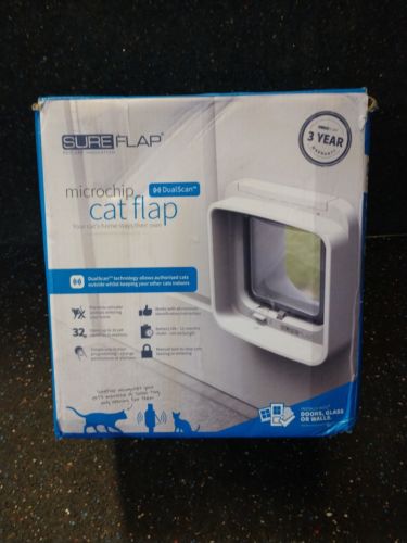 SureFlap DualScan Microchip Cat Flap Door - (Never Used or Installed)