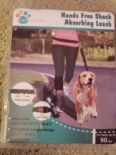 Hands Free Shock Absorbing Leash - Pet Trends- For dogs up to 90 Lbs.