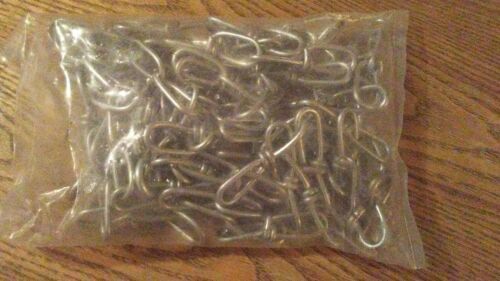 12 Foot Heavy Duty Chain with S Hooks on both ends - Silver