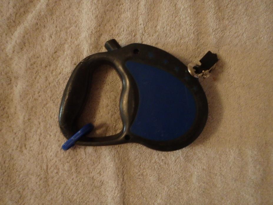 Blue dog leash - used