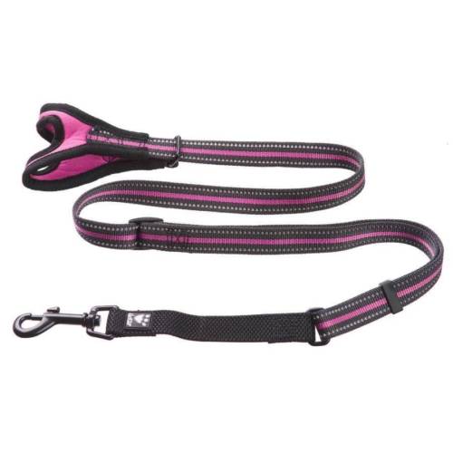 NEW Hurtta Free Hand Adjustable 3-5 Ft Leash For Small Dogs Up To 50 LBS Purple