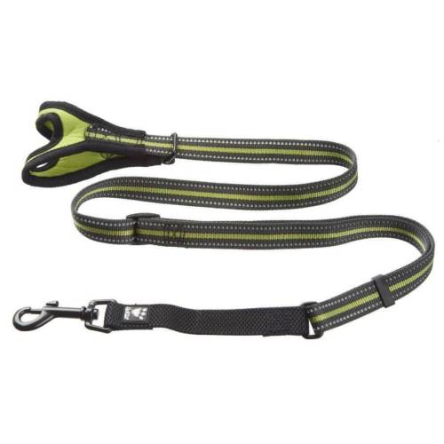 NEW Hurtta Free Hand Adjustable 3-5 Ft Leash For Small Dogs Up To 50 LBS Green