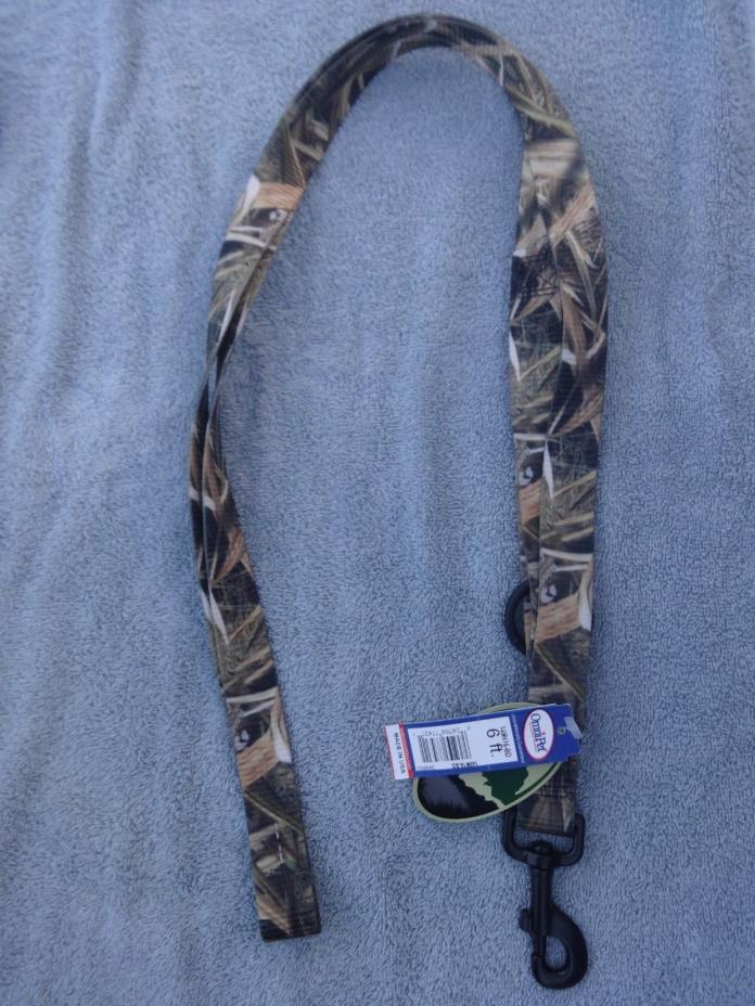 Omnipet by Leather Brothers 6ft Leash Lead Mossy Oak Camo, 149N16-BD - NEW