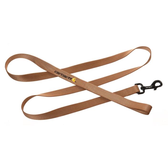 Carhartt Tradesman Brown Dog Leash - 6’