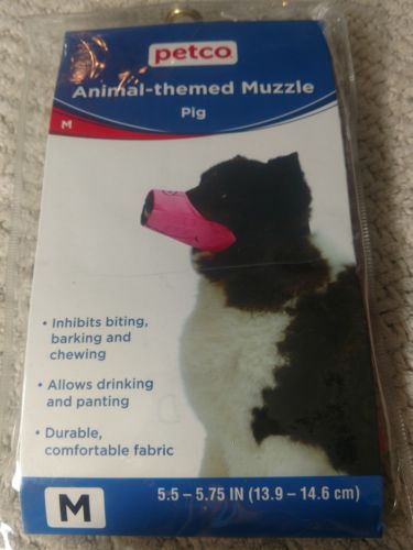 Petco Medium M Dog Pig Muzzle