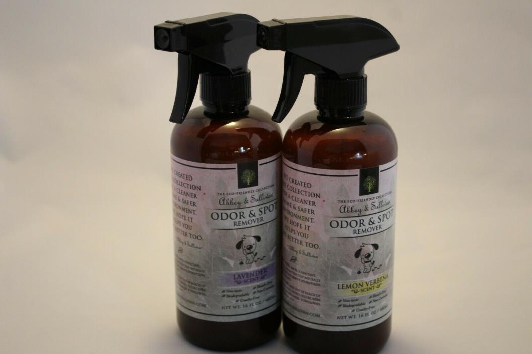 2 Pack Abbey and Sullivan Lemon  and Lavender Scent Odor Spot Remover