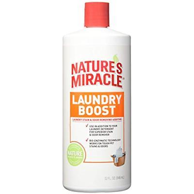 Odor & Stain Removers Natures Miracle Laundry Boost And Additive - 32 FL Oz Pet