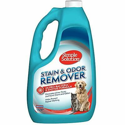 Simple Solution Pet Stain And Odor Remover Enzymatic Cleaner With 2X Cleaning 1