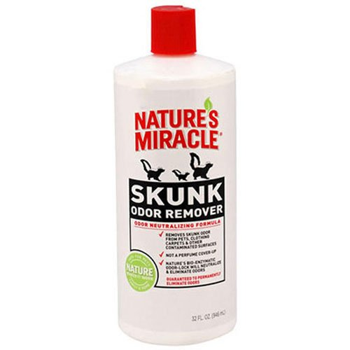 Nature’s Miracle Skunk Odor Remover, Neutralizing Formula, Removes from Pets, Ca