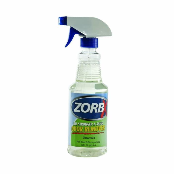 ZORBX Unscented Multipurpose Odor Remover –Safe for All, Even Children, No